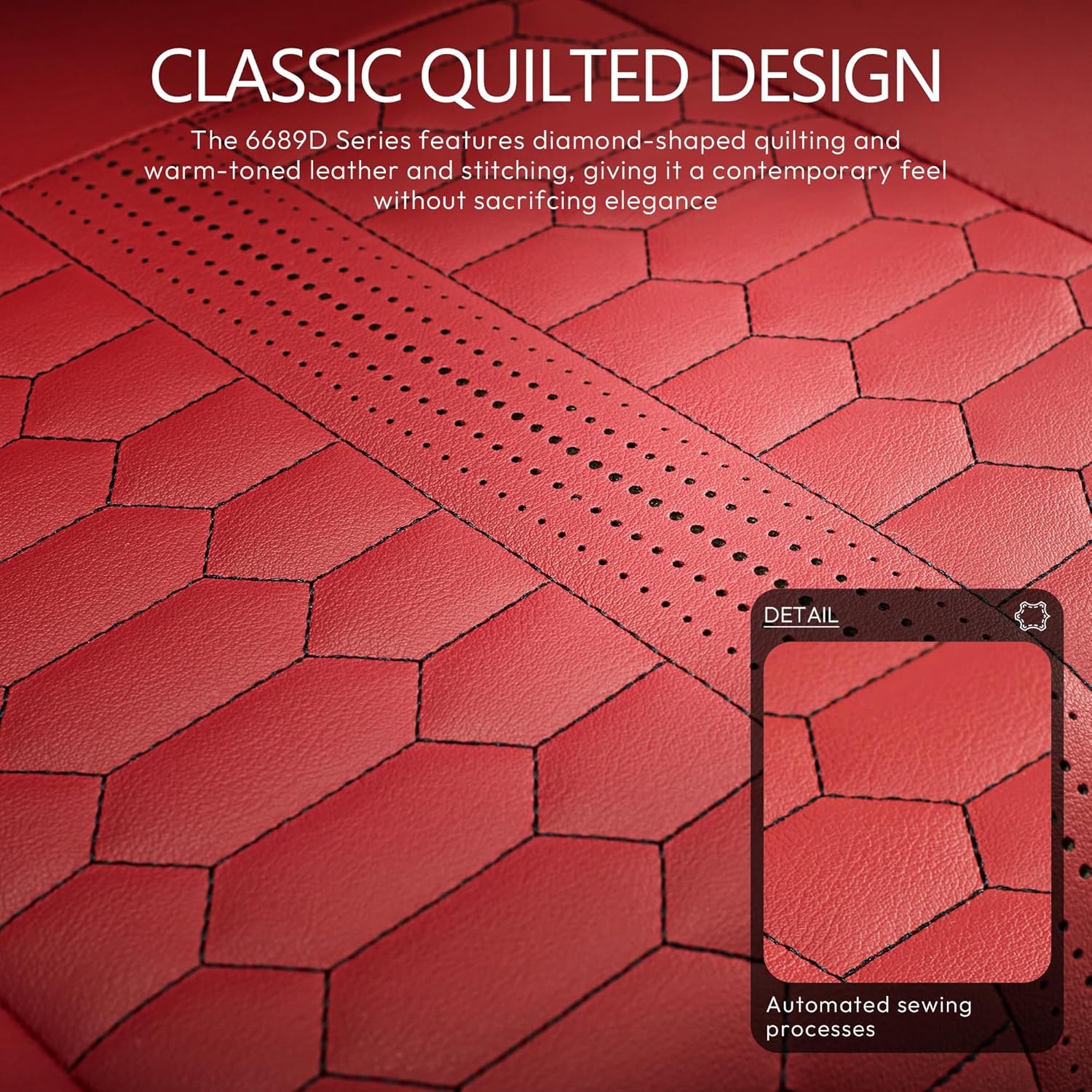 image:imageDowinx Gaming Chair Big and Tall Ergonomic PC Gaming Chair with Footrest amp Massage Racing Style Reclining Computer Chair for Adults 400LBS Capacity Heavy Duty Gamer Chair BlackDark Red