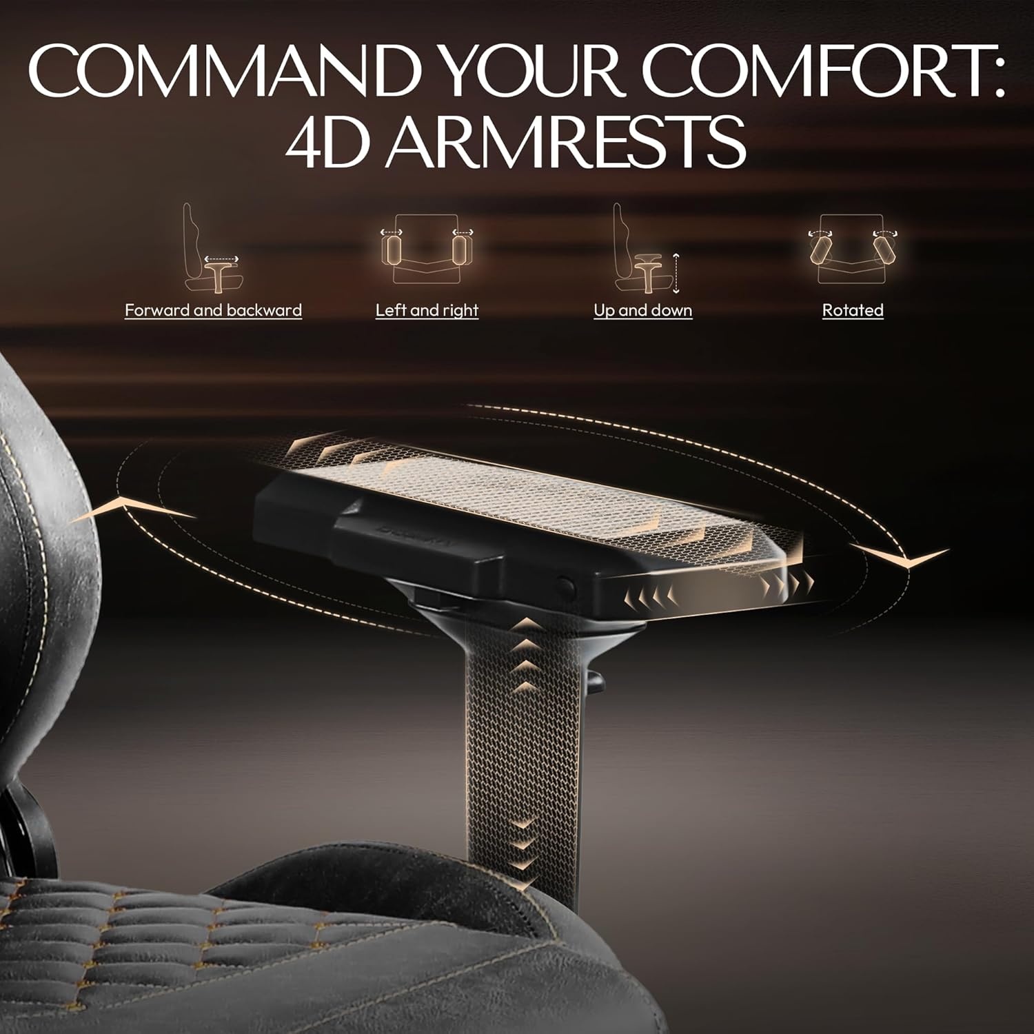 image:imageDowinx Gaming Chair Big and Tall Ergonomic PC Gaming Chair with Footrest amp Massage Racing Style Reclining Computer Chair for Adults 400LBS Capacity Heavy Duty Gamer Chair BlackGrey