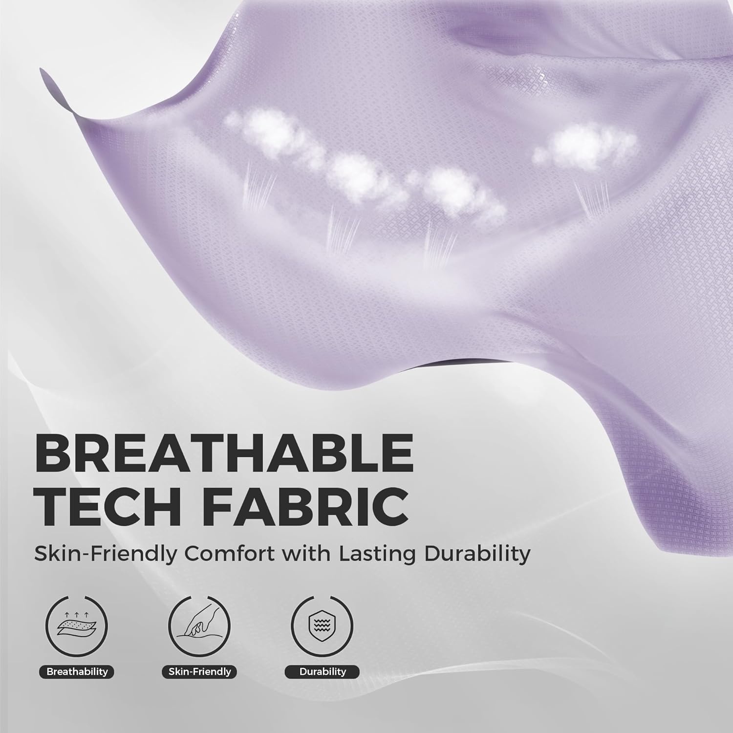 image:imageDowinx Gaming Chair Breathable Fabric Game Chair with Gel Pad and Storage Bag Comfortable Gamer Chair with Pocket Spring Cushion Ergonomic Computer Chair with Footrest GreenPurple